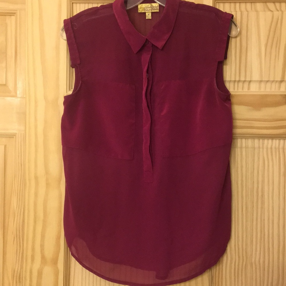 Vera Wang Chiffon blouse